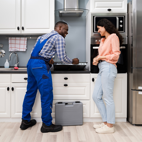 can you provide an estimate for cooktop repair before beginning any work in Walhonding Ohio